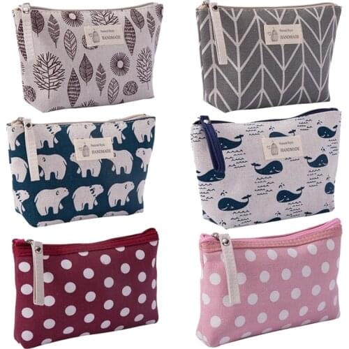 Plaid Printing Cosmetic Bag Makeup Case Women Beauty Organizer Storage Bag for Travel Lady Tote Washing Toiletry Pouch Bags