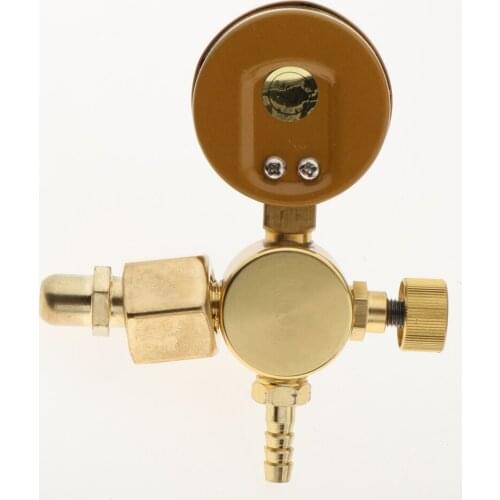 Arc Welding Brass Argon Gas Regulator Welding Gauge Adjustable Valve Repair