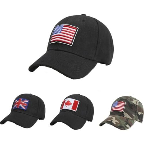 Men Seasons Baseball Caps Women Unisex Outdoor Sport Sun Hat Trucker Snapback Adjust Hip-Hop Hat Flag Embroidered Patch Gorras