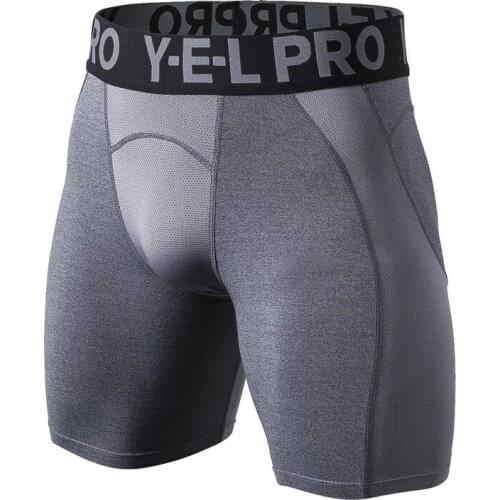 Mens fitness Shorts Compression Short pants male running shorts Fitness quick dry gym short pants training active trunks boxing