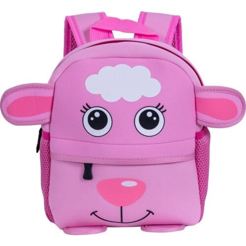 Kid Toddler Unisex Super Cute Cartoon Animal Pattern Backpack Nylon Children Boys Girls Kindergarten Schoolbag