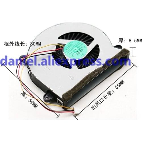Original ADDA AB06505HX08K300 5V 0.40A notebook with built-in CPU turbine cooling fan