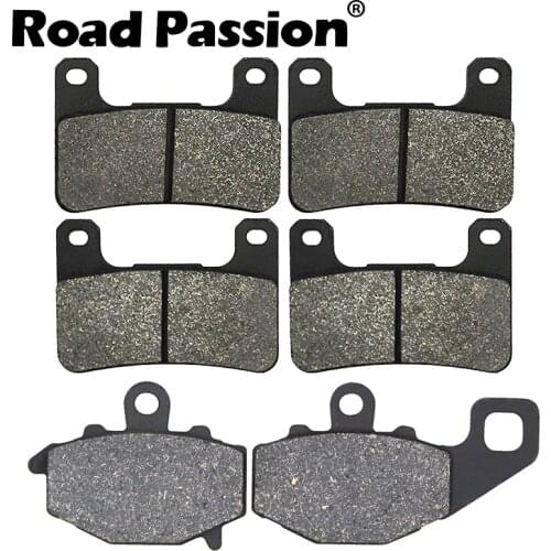 Motorcycle Front & Rear Brake Pads For KAWASAKI Z1000 ZR1000D 2010-2014 Z1000 HCF Ninja 1000ABS ZX1000G ZX10R ZX100