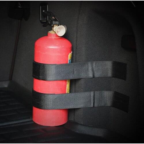 Car Luggage Contents Bag Quick Fire Extinguisher Retainer Belt Kit For opel mokka peugeot 307 seat leon kia ceed x3 kia sportage