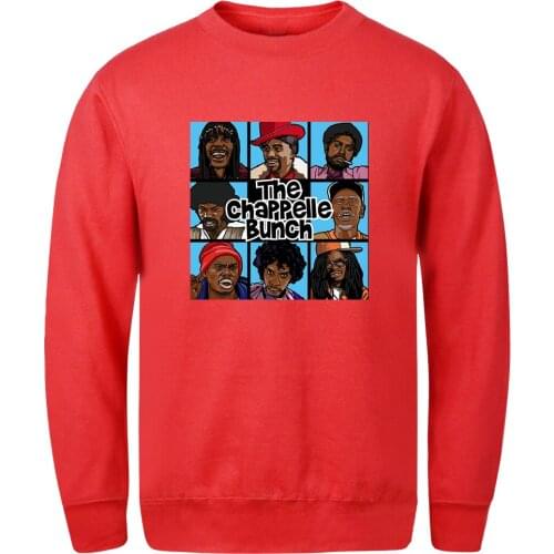 The Chappelle Bunch Long Sleeve Sweatshirts Man Hoody Print Brand Hoody Autumn Streetwear Tracksuits Outdoor Moletom Masculino
