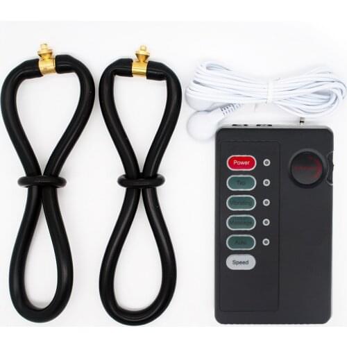 Electric Shock Vaginal Massager Electro Shock Anal Plug Vagina Exercise Device Medical Themed Toys For women Sex Products