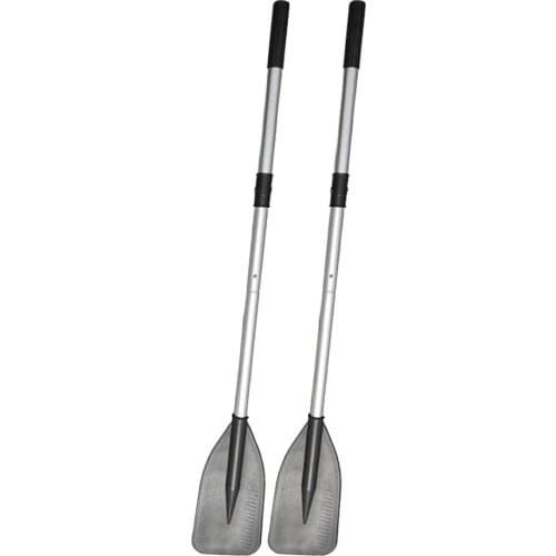 Boat Rafting Paddle New 2 Pcs Aluminum Alloy Float Afloat Oars Fitting Canoe Oar Boating Accessories DropShipping