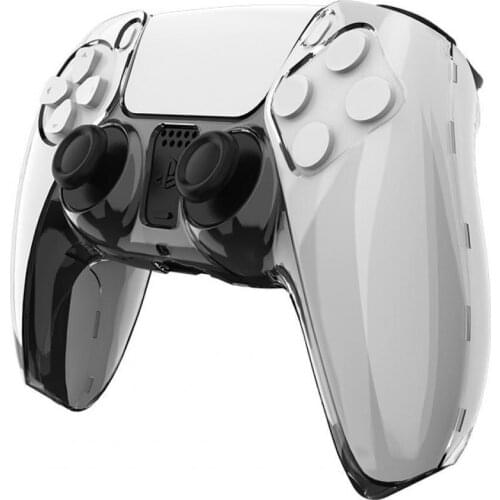 Transparent PC Gamepad Protective Case Cover for Sony Playstation 5 PS5 Game Controller Joystick Handle Guard Shell Accessories