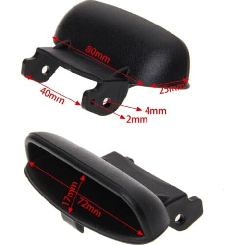 N84F Car Armrest Cover Lock Center Console Latch Clip Black for honda Civic 2006-2011