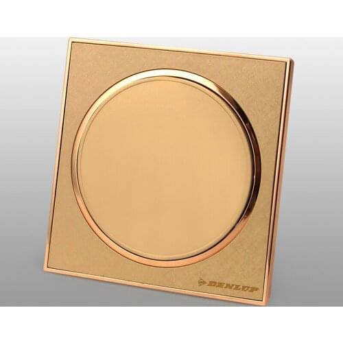 1 gang intermediate 2 Way switch switch socket wall switch socket pane llighting switches champagne gold concealed socket pan