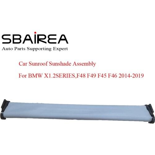 SBAIREA Car Sunroof Shade Assembly For X1 2 SERIES F48 F49 F45 F46 Electric Sun Shade Curtain Auto Cover 2014-2019