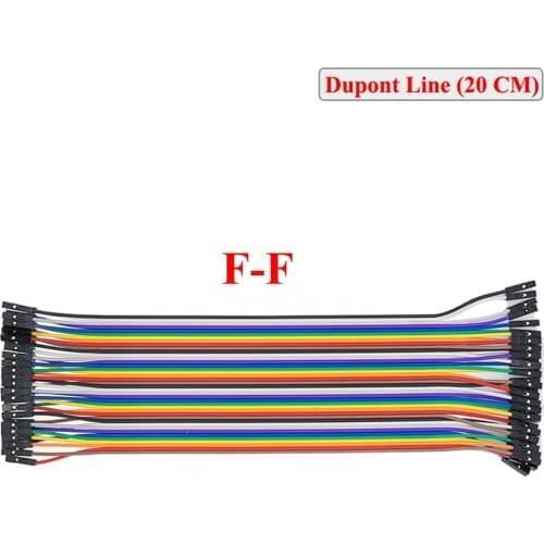 Free Shipping 400pcs Dupont cable jumper wire dupont line female to female dupont line 20cm 1P-1P IN STOCK
