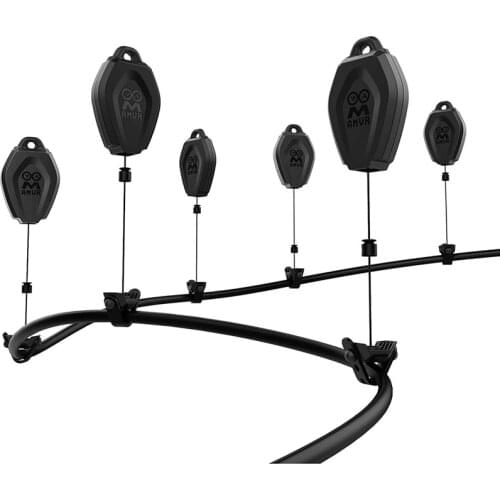AMVR OOM VR Cable Management, 6Packs Retractable Ceiling Pulley System for Oculus Quest/Quest 2/Rift/Rift S/Valve Index/HTC Vive