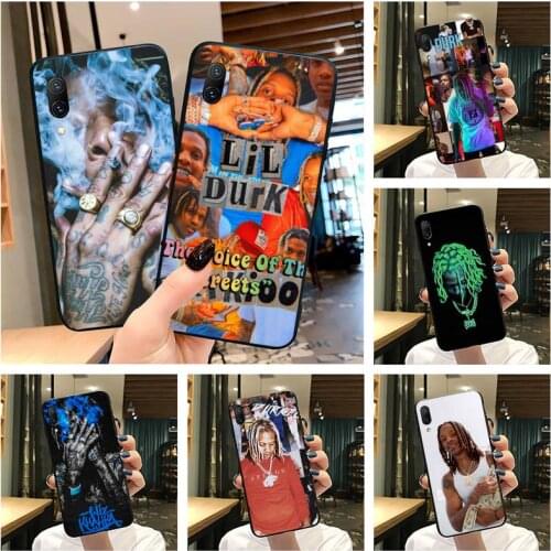 Lil Durk Rap Singer Phone Case For Vivo Y91c Y17 Y51 Y67 Y55 Y7s Y81 Y19 Y97 Y93 V17 vivos5