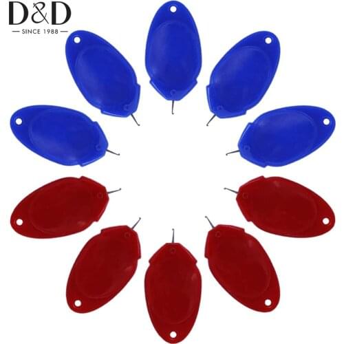 Needle Threader For Hand Sewing 10/20/30 Pieces Plastic Wire Loop DIY Simple Needle Threader Hand Machine Sewing Tool For Sewing