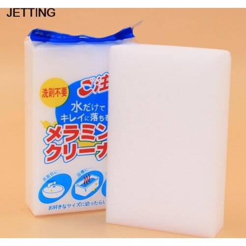 Car Window Cleaning Melamine Sponge Magic Sponge Eraser Melamine Cleaner White Car Magic Eraser Car Care