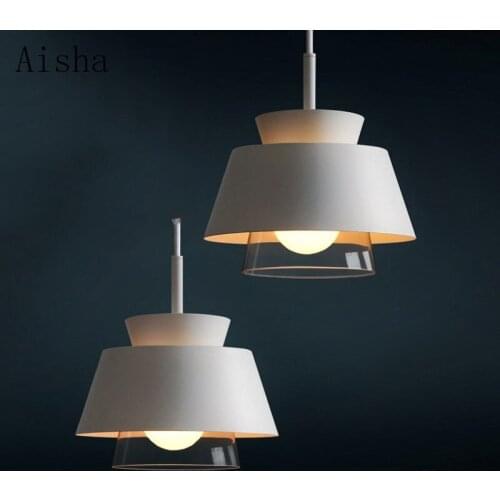 Nordic Color Iron Pendant Light Bedroom Restaurant Bar Decorative Lighting Hanging E27 Decorative Lighting Dinning Room Lights