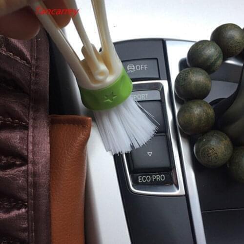 1PCS Car Air Outlet Vent Brush Interior Accessories FOR passat b7 peugeot 207 mazda 6 passat b6 opel insignia fiat citroen c5