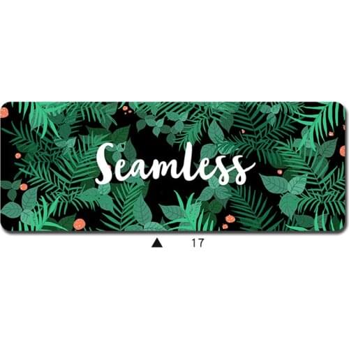 Tropical plant pad mouse computer gamer ergonomic mouse pad 70x30cm padmouse cute mousepad ergonomic gadget office desk mats