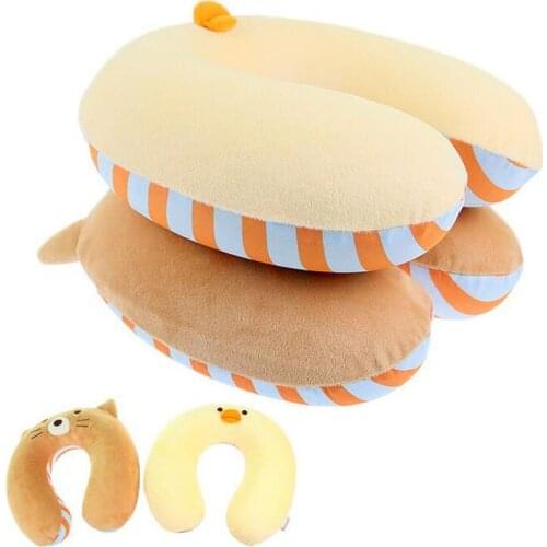 Comfortable Travel Neck Pillow Memory U Shaped Pillow Office Flight Traveling Neck Rest Sleeping Soft Cushion Pillow Health Care