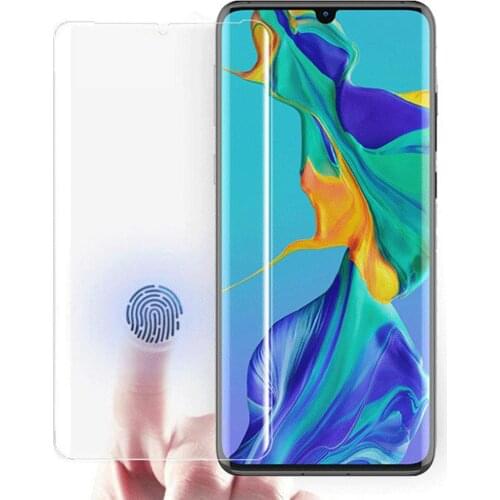 Screen Protectors UV Liquid Full Cover Tempered Glass Screen Protector for OPPO Find X/Sony XZ3 Mobile Phone Accessories 2021