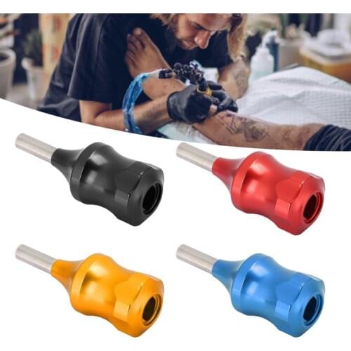 Profession 30mm Cartridge Needle Tattoo Grip Alloy Non-Slip Tattoo Machine Handle Adjustable Microblading Tattoo Grip Accessory