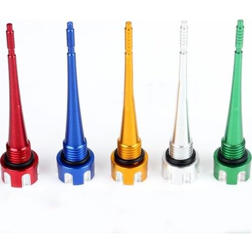 Motorcycle Aluminum Engine Oil dipstick For Lifan YX TaoTao 110 125 140CC Dirt Bike Quad ATV UTV off road motorcycle accessories