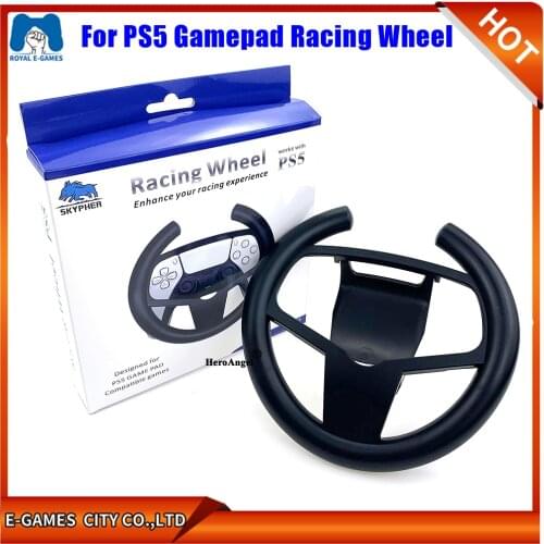 For PS5 Games Accessories Racing Steering Wheel Durable Game Remote Controller Driving Handle For PlayStation 5 PS5 Gamepads