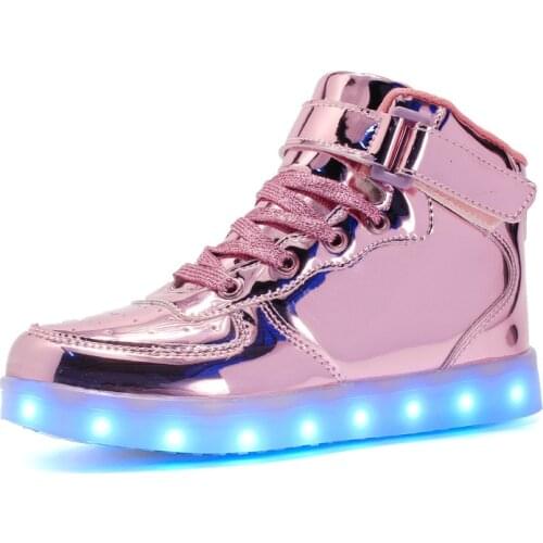Size 25-46 LED Shoes for Kids Boys Girls Luminous Sneakers With Lights Glowing Led Slippers for Children & Adult Feminino tenis