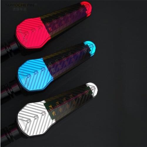 Motorbike flashing moto ATV Off-road blinker racing dirt pit bike flasher motocross indicator scooter LED motorcycle turn signal