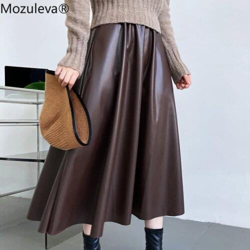 Женские кожаные юбки Mozuleva China At AliExpress