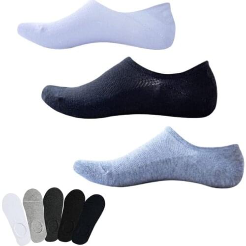 25# Solid Color Cotton Sock Women Low Cut Comfortable Anti-slip Socks Sweat-absorbent Compression Breathable Casual Sports Socks