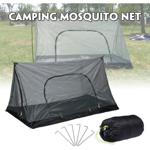 Waterproof Ultralight Mesh Sleeping Tent Outdoor Summer Camping Tent Portable Repellent Rest Net Tent For Soil Jungle Beach