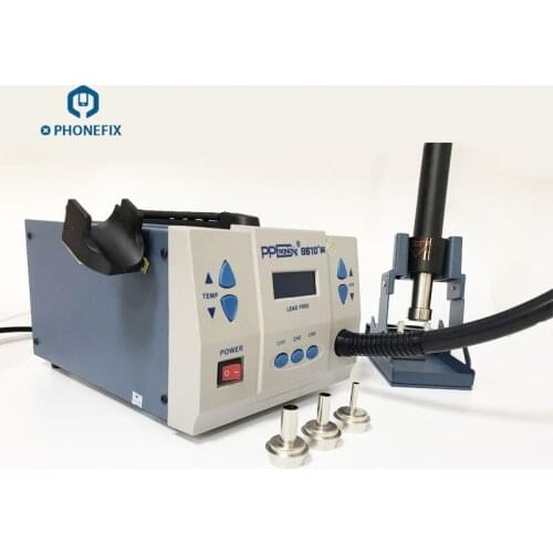 PPD 861D Plus Hot Air Rework Station 1000W Digital LCD Display Soldering Station for Phone Motherboard PCB Soldering Repair