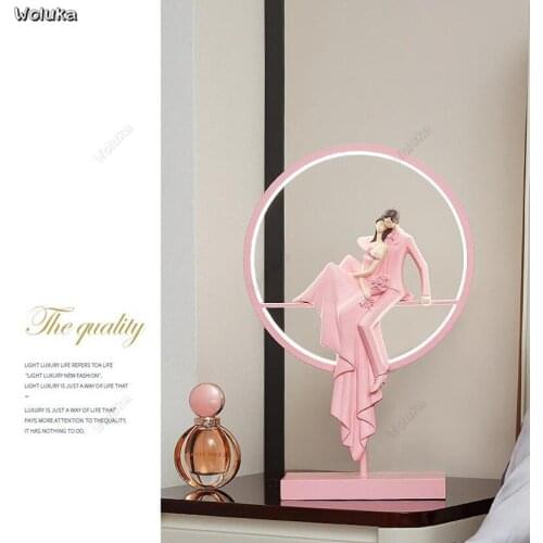 Newlyweds wedding gifts for newcomers wedding room high-end table lamp decoration modern bedroom room decorations CD50 W07
