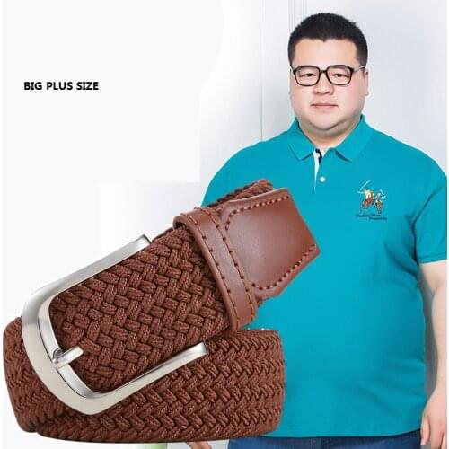 Wj21322 160 CM New young man women girls rubber polyester stretch golf elastic canvas belt