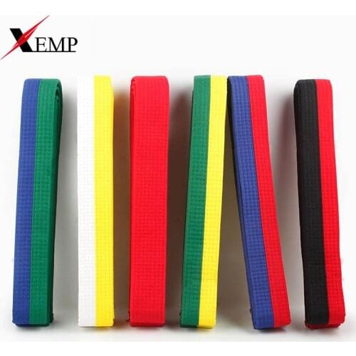 1.8 M Martial Arts Karate Judo Taekwondo Professional Belts Judo Jiu jitsu Standard Tapes Protective Waistband