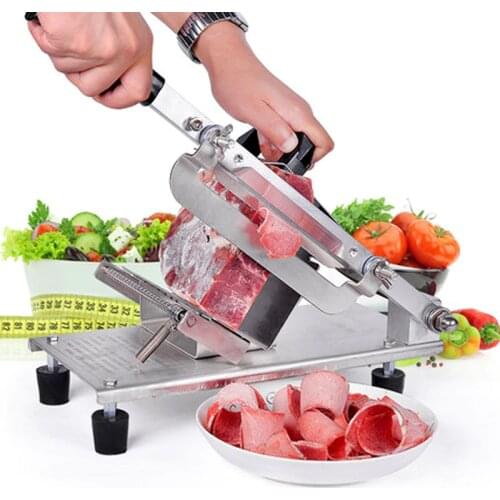 1pc Newest! Meat slicer, slicer, manual household mutton roll slicer, cut meat, meat planing machine, beef, lamb slicer