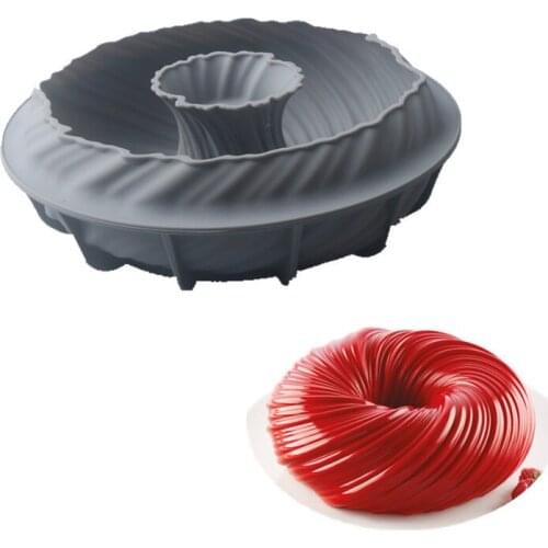 3D Silicone Mold Mousse Cake Mold French Dessert Baking Mould Bread Pastry Mould Chocolate Brownie Pastry Pan Baking Tools