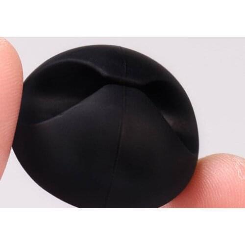 5Pcs/lot Single Hole Cable Wire Clips Holder Desktop Device Organizer Cable Mouse Earphone Cord Winder