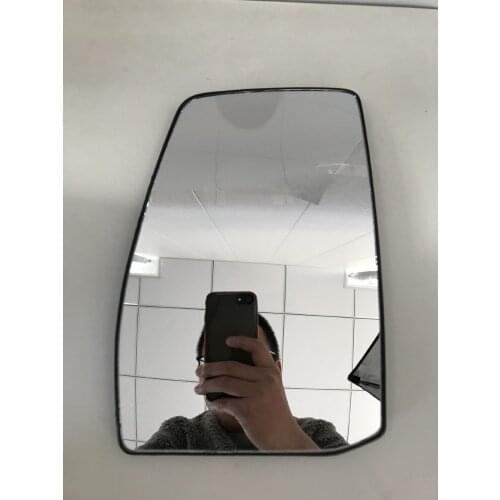Left side /car door side wing mirror glass for Ford Transit Custom 2012-2019