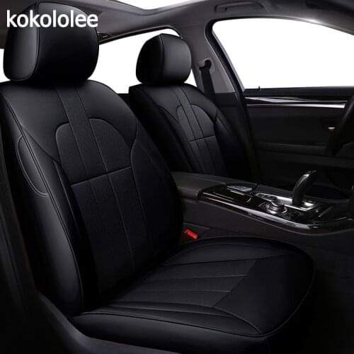 Kokololee real leather car seat cover for JEEP Wrangler jk unlimited Rubicon Sahara Liberty Commander Compass patriot Renegade