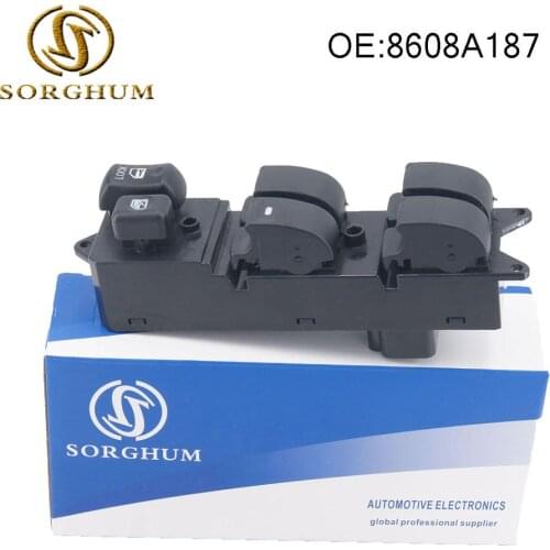 Driver Side Door Power Window Main Switch 8608A187 For Mitsubishi Airtrek Outlander EX CW4W CW5W CW6W