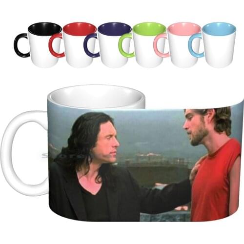 The Room Wiseau Ceramic Mugs Coffee Cups Milk Tea Mug The Room Wiseau Father Boy Movie Bad Movie James Franco Disaster Artist