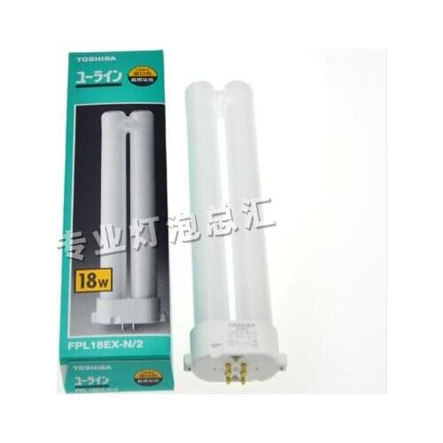 Toshiba FPL18EX-N/2 18W cfl compact fluorescent lamp, GY10q-3 4 pin cfl fpl 18EX-N/2 18W