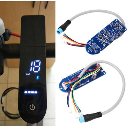 Electric Scooter Dashboard Display Kit Bluetooth Board and Display Cover Plate for XIAOMI M365 Electric Scooter