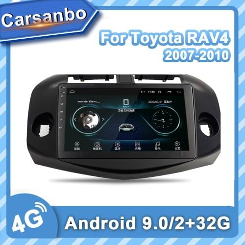 10.1" Radio Multimedia Player for Toyota RAV4 RAV4 2006-2012 2DIn Android 9.0 Radio Player Navigation GPS for RAV4 Car player