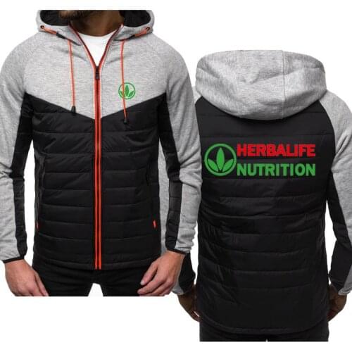 2021 New Men Hoodies for HERBALIFE NUTRITION Tools Spring Autumn Jacket Casual Sweatshirt Long Sleeve Zipper Hoody