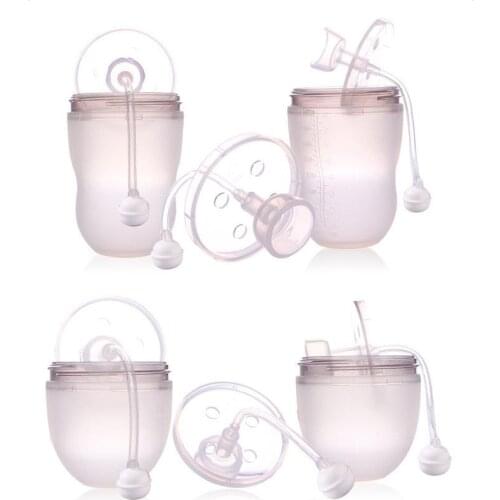 Soft silicone baby straw tube for 150 & 250 ml comotomo baby bottle,baby bottle accessory by Spekids