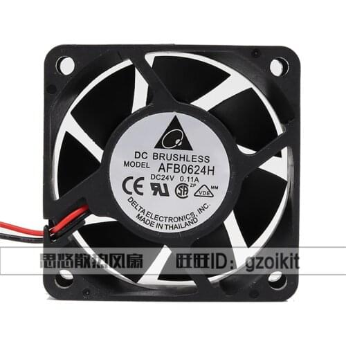 New original AFB0624H 24V 0.11A 6025 6cm large air volume chassis inverter fan